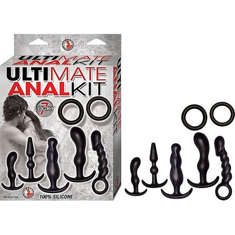Ultimate Anal Kit 7 Piece Cock Rings And Anal Trainer Kit - Sex Kits