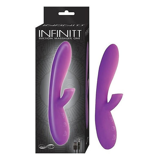 INFINITT Suction Massager - Dual Stimulation for Euphoric Ecstasy - G-Spot Vibrators