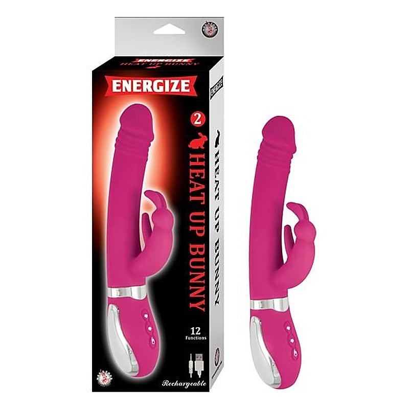 Premium ENERGIZE Heat Up Bunny 2 by Nasstoys - Rabbit Vibrators