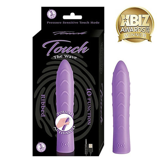 Pleasure Perfection - TOUCH The Wave Rechargeable Vibrator - Bullet Vibrators