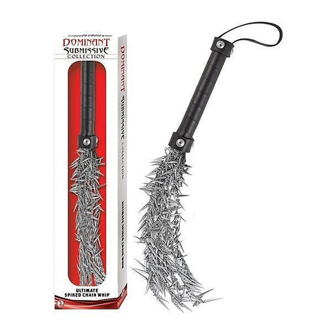DOMINANT Submissive Collection - Spiked Iron Chain Whip