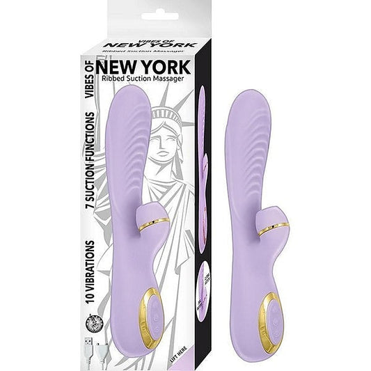 VIBES OF NEW YORK - Rechargeable Clitoral Suction Massager - Clit Ticklers and Pulsators
