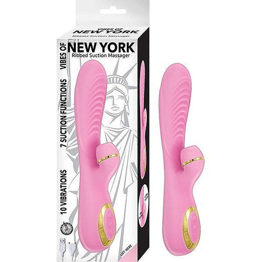 VIBES OF NEW YORK - Rechargeable Clitoral Suction Massager - Clit Ticklers and Pulsators