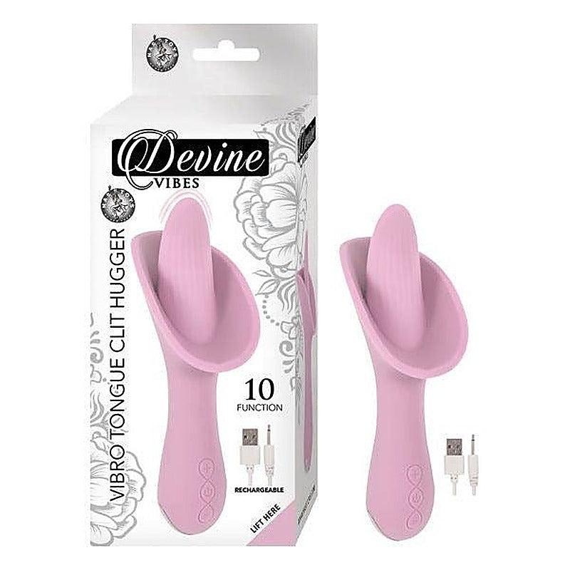 DEVINE VIBES Rechargeable Clit Pleasure Massager by Nasstoys - Clit Ticklers and Pulsators