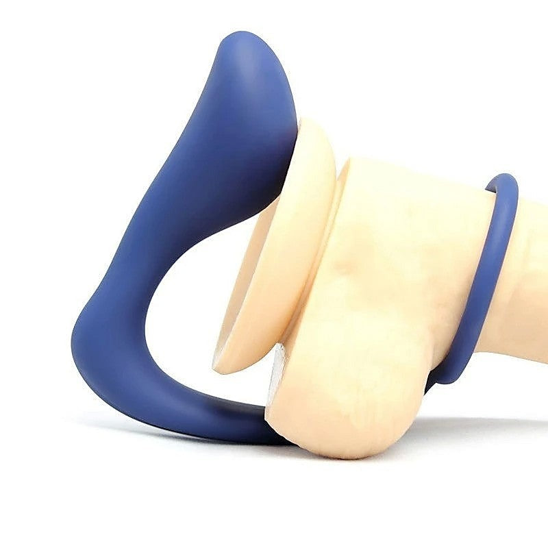 Prostate Pleasure Enhancer Silicone Cockring Set by Nasstoys - Prostate Toys