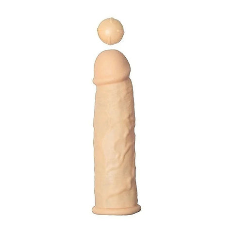 Silicone Vibrating Penis Extender by Nasstoys - Pumps, Extenders and Sleeves