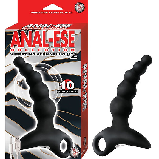 Anal Ese Vibrating Alpha Plug No 2 Waterproof by Nasstoys - Prostate Toys
