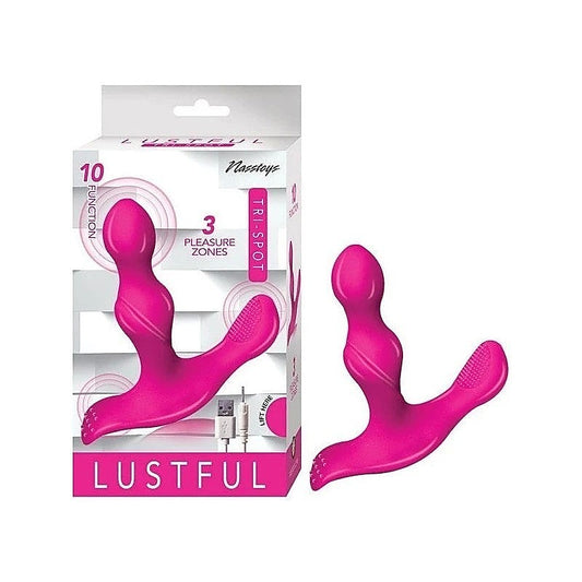 Nasstoys LUSTFUL Tri-Spot Pleasure Massager - Prostate Toys