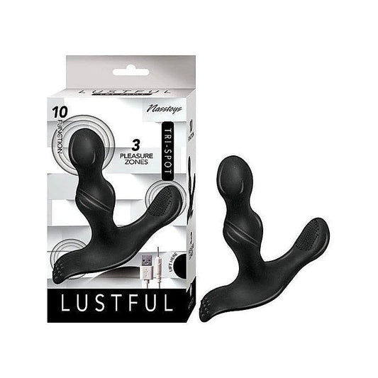Nasstoys LUSTFUL Tri-Spot Pleasure Massager - Prostate Toys
