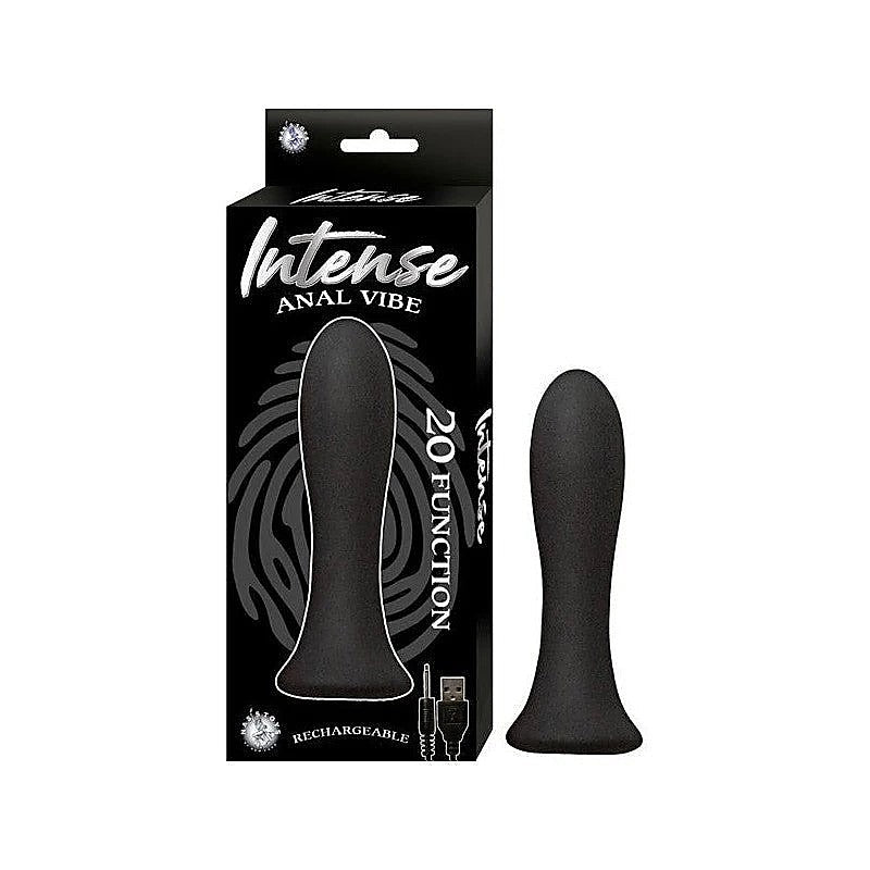 INTENSE Rechargeable Silicone Anal Vibrator by Nasstoys - Anal Vibrators