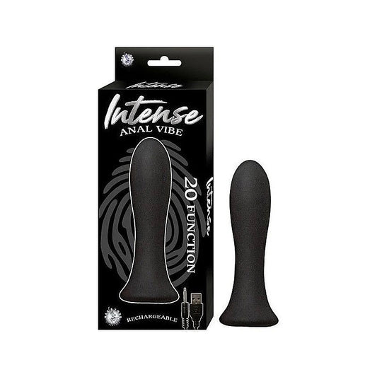Nasstoys INTENSE Rechargeable Silicone Anal Vibrator - Anal Vibrators