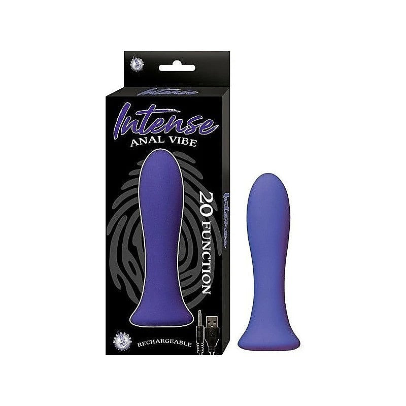 INTENSE Rechargeable Silicone Anal Vibrator by Nasstoys - Anal Vibrators