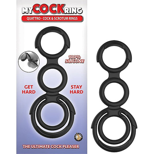 MY COCKRING Quattro - Dual Support for Cock and Scrotum
