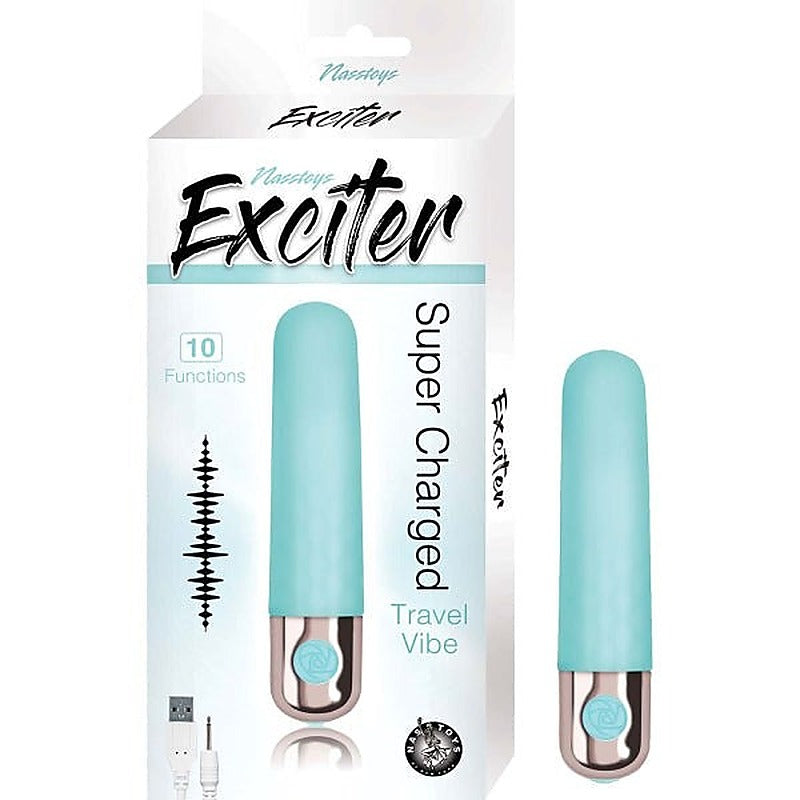 EXCITER Mini Rechargeable Travel Vibrator by Nasstoys - Mini & Slim Vibrators