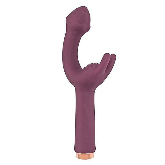 Dual-Powered Bliss - MYSTIQUE G-Spot Vibrator with Clitoral Stimulation - G-Spot Vibrators