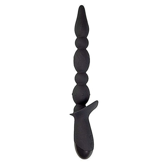 Nasstoys Vibrating Anal Pleasure Wand - 10 Modes, 5 Beads