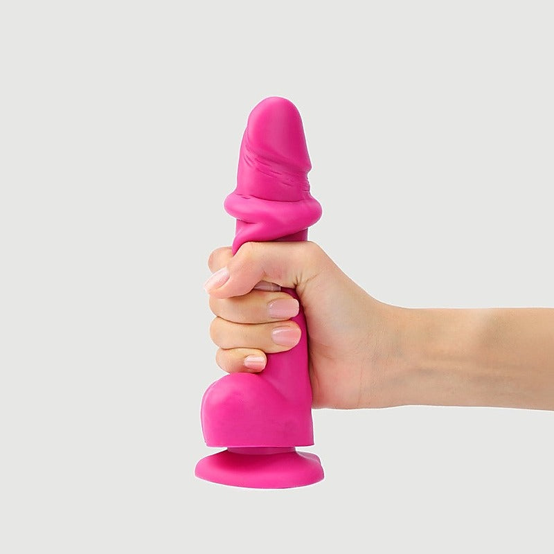 Sliding Skin Realistic 161mm Dildo by Strap-On-Me - Realistic Dildos