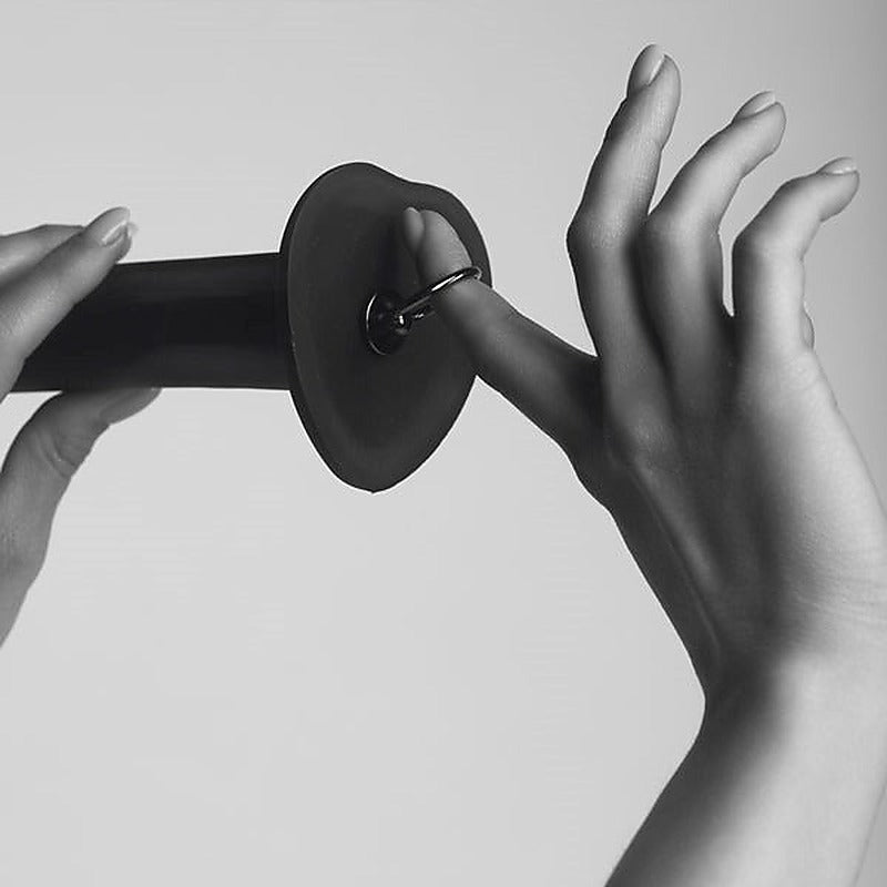 Dildo Base Finger O-Ring by Strap-On-Me - Collars and Leads