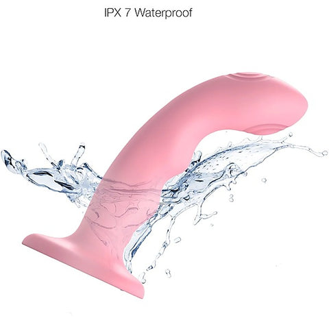 Tapping Vibrating Dildo Wave by Strap-On-Me - Vibrating Dildos