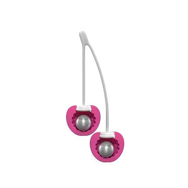 Sensual Bliss with LOVE TO LOVE Cherry Love Hanging Geisha Balls - Love Eggs and Kegel Exercisers