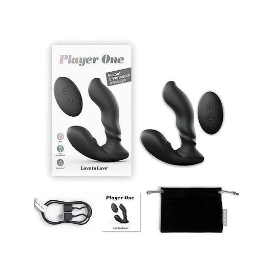 LOVE TO LOVE Player One - Dual-Motor Prostate Massager for Powerful Stimulation - Prostate Toys