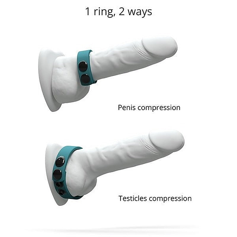 Pleasure-Enhancing Silicone Cock Ring by Love To Love - Stretchy Cock Rings