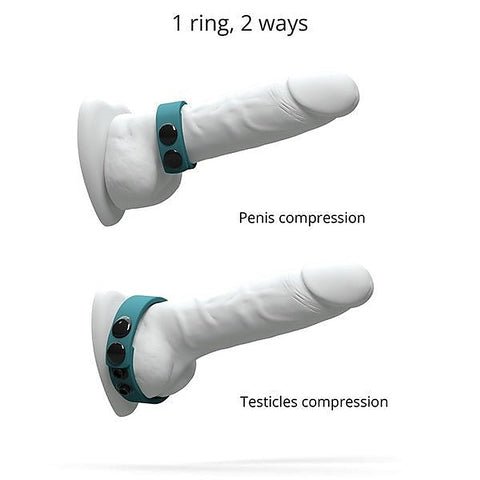 Pleasure-Enhancing Silicone Cock Ring by Love To Love - Stretchy Cock Rings