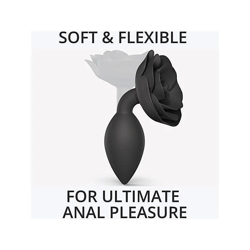 Open Roses Silicone Anal Plug by Love To Love - Butt Plugs