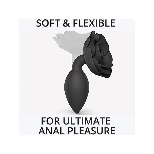 OPEN ROSES - Elegant Silicone Anal Pleasure Plug - Butt Plugs
