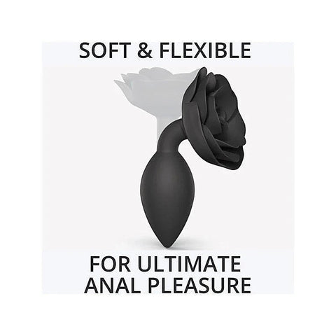 Open Roses Silicone Anal Plug by Love To Love - Butt Plugs