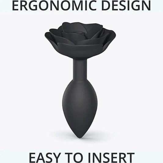 OPEN ROSES - Elegant Silicone Anal Pleasure Plug - Butt Plugs