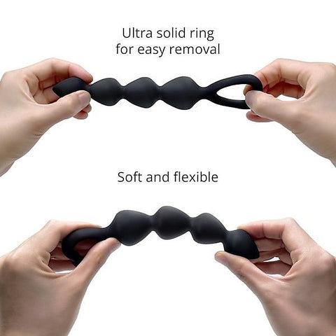 Bing Bang Graduated Silicone Anal Beads by Love To Love - Anal Beads and Balls