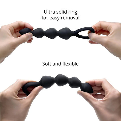 Bing Bang Graduated Silicone Anal Beads by Love To Love - Anal Beads and Balls