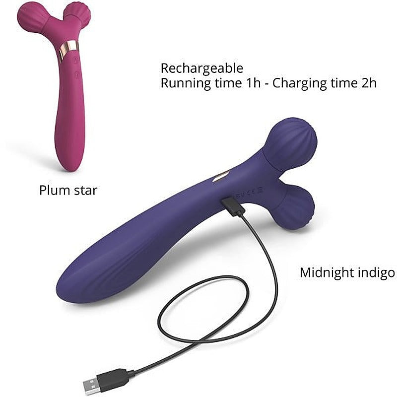 Fireball Dual Motor Vibrating Massager by Love To Love - Body Wands