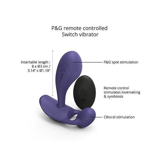 LOVE TO LOVE Witty SWITCH - Dual Pleasure, Endless Possibilities - Prostate Toys
