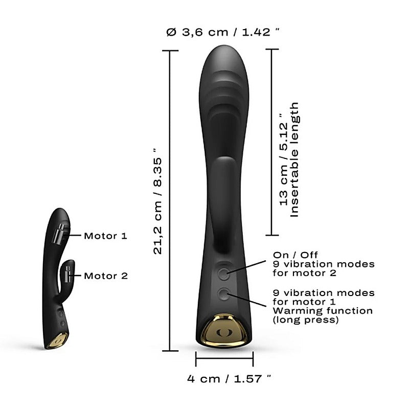 Ultra Flexi Waterproof Vibrating Rabbit by Marc Dorcel - Rabbit Vibrators