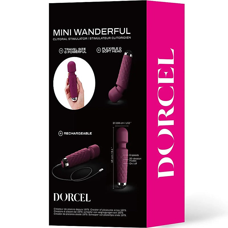 DORCEL Mini Wanderful Body Wand Massager by Marc Dorcel Toys - Body Wands