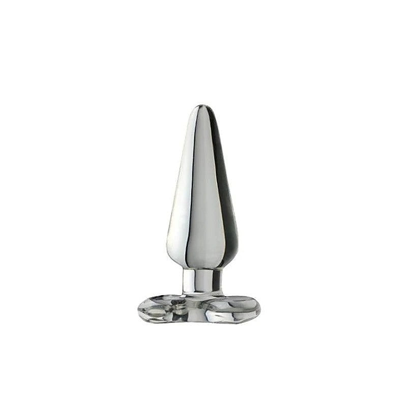 Borosilicate Glass Spade Anal Plug by Spartacus Enterprises - Butt Plugs