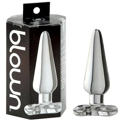 Borosilicate Glass Spade Anal Plug by Spartacus Enterprises - Butt Plugs