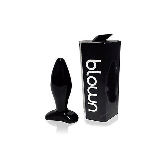 Spartacus Borosilicate Glass Anal Plug - Tapered Design for Enhanced Comfort
