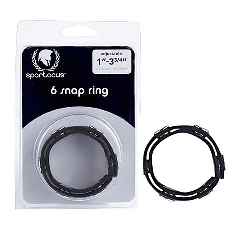 Adjustable Leather Penis Ring by Spartacus Enterprises - Cock Rings