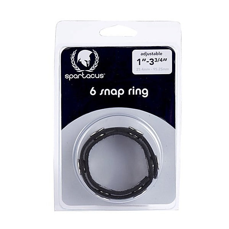 Adjustable Leather Penis Ring by Spartacus Enterprises - Cock Rings