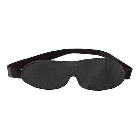 Spartacus Total Immersion - Contoured Leather & Fur Blindfold