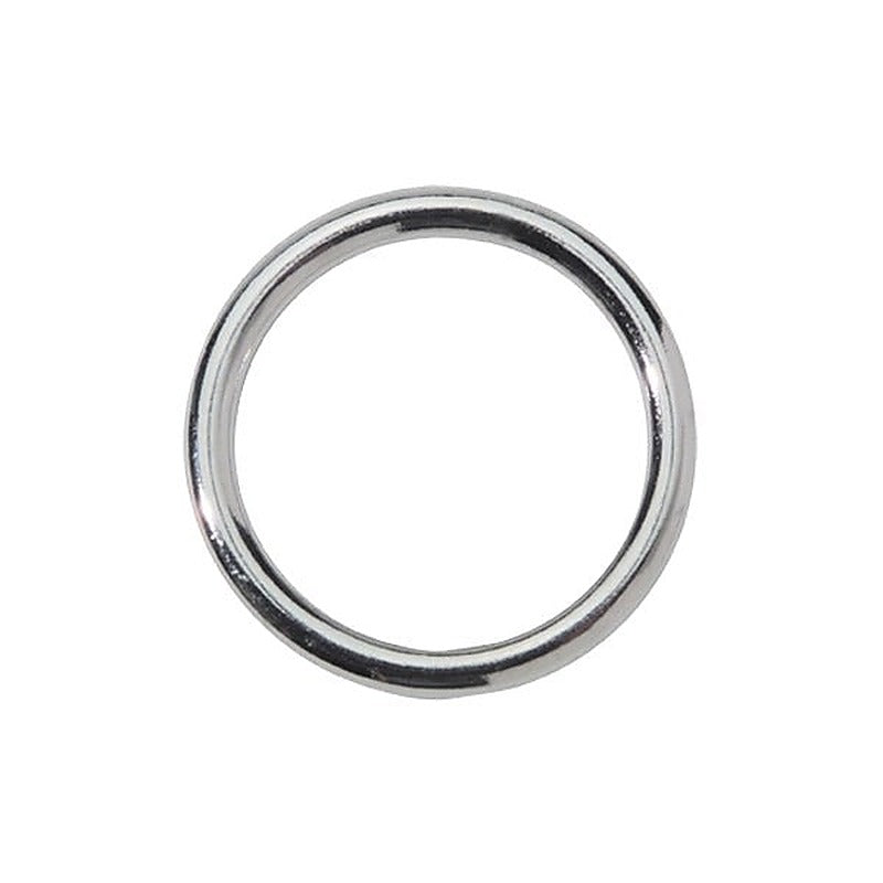 Premium Nickel Plated Pleasure Ring by Spartacus Enterprises - Steel Cock Rings