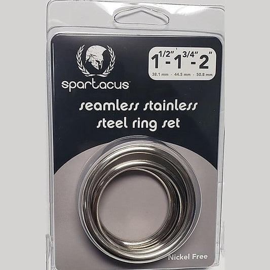 Spartacus Enterprises - Customizable Stainless Steel Pleasure Rings