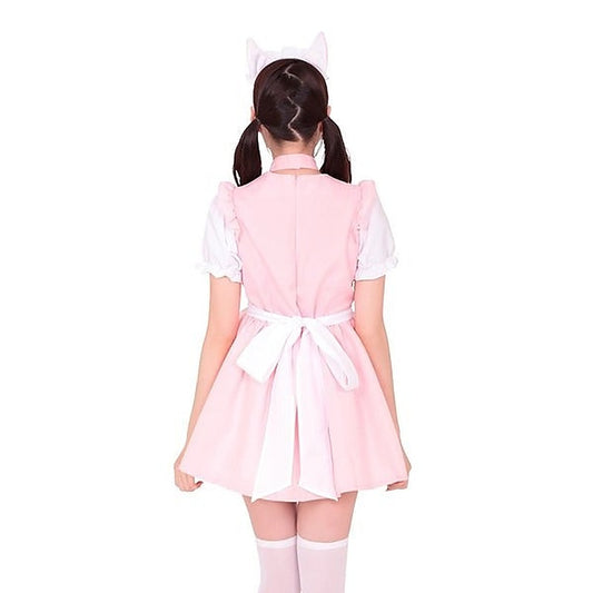 Starfire Daydream Strawberry Kinky Maid Dress - Flirty Ribbons for Playful Scenarios
