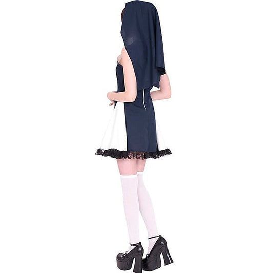 Starfire Daydream Navy Nun Costume - Captivating Allure