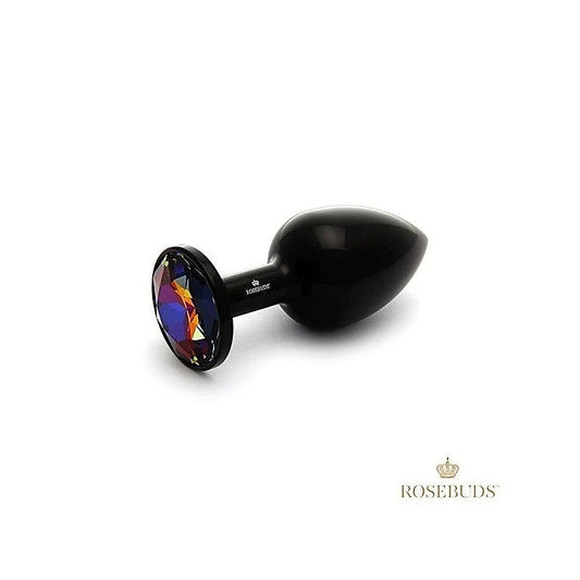 Rosebuds Premium Crystal Aluminium Butt Plug - Indulge in Luxurious Anal Play - Butt Plugs