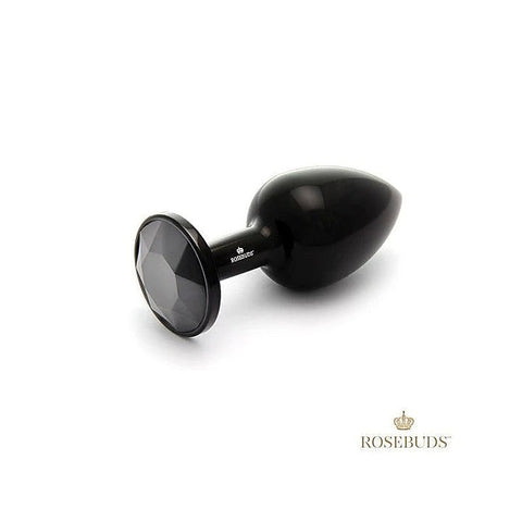 Rosebuds Premium Crystal Aluminium Butt Plug - Butt Plugs
