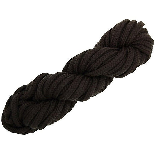 SM Restraint Soft Bondage Rope 12 metres Black - Cuffs and Restraints